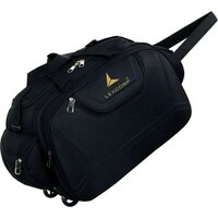 LexCorp Black Nylon and Polyester Strolley Duffel Bag 70L (Large)
