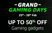 Amazon - Grand Gaming Days - Upto 50% off + Upto 10% Discount on Bank offers (HDFC, AXIS OR More)