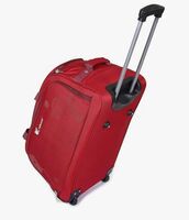 Verage - Star Cabin Size 64 cms Red Colour Wheel Duffel Bag for Travel with Telescopic Trolley | Luggage Bag | Travel Bag (VRSTAR-24-RD)