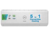Godrej 5-in-1 Convertible Cooling 2023 Model 2 Ton 3 Star AC - White 
