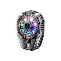  STRIFF Mobile Cooling Pad |Mobile Cooler | Gaming Fan | For Instant Cooling Advanced Refrigeration Chip & LED Temperature Display Compatible For Android And Iphones - (Black) 