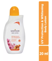 Santoor Body Lotion Whitening & UV Protection  (20 ml)