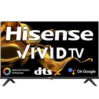 Hisense 108 cm (43 inches) Android 11 Series Full HD Smart Certified Android LED TV 43A4G (Black) Apply ₹1000 coupon 