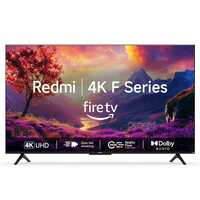 Redmi Xiaomi 138 cm (55 inch) F Series UHD 4K Smart LED Fire TV L55MA-FVIN (Black) Apply ₹1000 coupon