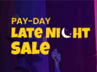 Pay - Day Late Night Sale - Flat 20% Off On Order Above Rs 3000 + Upto 75% Off +50% Cash back + Free Shipping