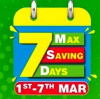 JioMart 7 Max Saving Days - Upto 60% off on Groceries