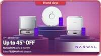 Narwal Brand Days : Upto 45% off