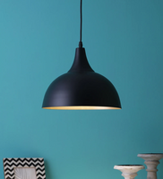 Emilia Black Metal Hanging Light