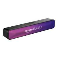 amazon basics Wireless Soundbar with Bluetooth, USB, and Party RGB Lights