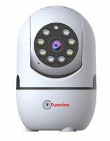 Trueview 2MP Smart CCTV Wi-fi Home Security Camera with Pan Tilt 360° View, 2 Way Talk, Cloud Monitor, Motion Detect, Supports SD Card Up to 256 GB, Night Vision (2MP Color Night Vision Smart Camera)