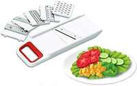 Shopsy : 6 in 1 slicer cutter 043 Vegetable & Fruit Grater & Slicer (slicer pack of 1 with 6 Blade)