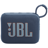 JBL Go 4 4.2W Portable Bluetooth Speaker (IP67 Waterproof, JBL Pro Sound with Punchy Bass, Stereo Channel, Blue)