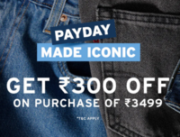 Levi's Payday made Iconic Sale - Upto 65% off + Extra 300 off