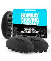 Bombay Shaving Company Charcoal Massage Soap100g | Pack of 3 