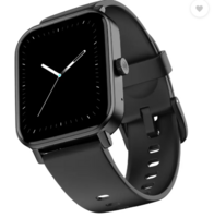 Noise Icon 2 2025 BT Calling- 1.8" Display, 500 NITS Brightness Smartwatch  (Jet Black Strap, Regular)