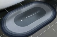 Myntra : Cortina Grey 110GSM Quick Dry Bath Rug