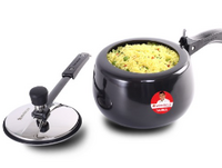 Wonderchef Black Aluminium Induction Base Taurus Pressure Cooker 3 L