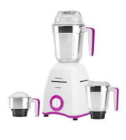 Havells Klassic White & Purple 3 Jar 750 W Mixer Grinder-1.5 L, 1 L, 400 ml