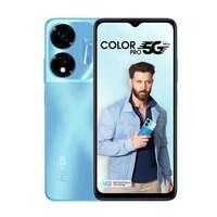 itel Color Pro 5G | Color Changing Back | 6GB RAM+128GB ROM, Upto 12GB RAM with Memory Fusion| | Dimensity 6080 | 50MP AI Dual Rear Camera| 5000mAh Battery with 18W Type-C Fast Charging | River Blue