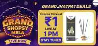 Shopsy Jhatpat Deals | Agarbatti/Incense Sticks at Re.1 at 7 PM