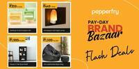 Pepperfry Exclusive Home Essentials Sale - Upto 72% off on Home Decor, Furniture & more