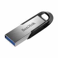 SanDisk Ultra Flair 64GB, USB 3.0, Flash Drive, Upto 150MB/s R, Pendrive, Metal, 5Y Warranty (SDCZ73-064G-I35)