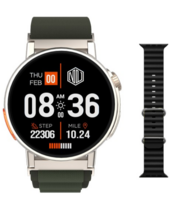 Nu Republic Creed Max with 1.43" HD IPS Display Smartwatch 