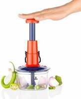 Hand Push Chopper 650 ML with Stainless Steel Blades