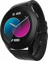SENS EDYSON 2 Smartwatch with 1.32 Round IPS Display with BT Calling, 150+ Watch Faces & Free Additional Strap (Matte Black)