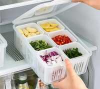 Shopsy : Pack of 1 Plastic Fridge Container  - 2700 ml