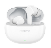 Realme Buds T110 Fast Charging Earbuds with 38H Playtime & AI ENC for Calls - White