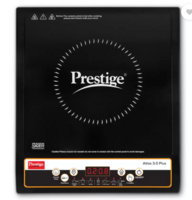 Prestige 1600 W Induction Cooktop Push Button  (Black, Atlas 3.0 Plus Induction Cooktop)