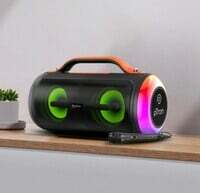 Ptron Fusion Octane 40W Pristine Sound, Karaoke Mic, RGB 