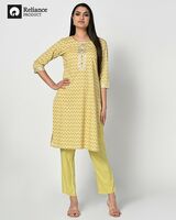 Ajio | Upto 75% Off on Women Kurta Suit Sets Starting @ Just ₹325   