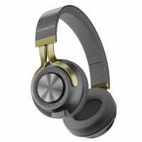 Hammer Bash 2.0 Over The Ear Wireless Bluetooth Headphones With Mic, Bluetooth 5.0 - Grey