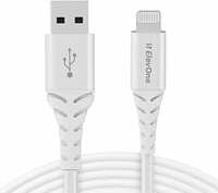 ElevOne USB to Lightning 2A Fast Charging, 480Mbps Data Sync Cable Compatible for iPhone