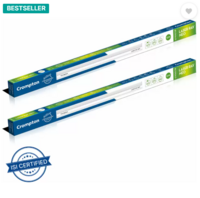 Crompton Laser Ray Smile 10W 10 W 62.2 cm Tube Light  (White, Pack of 2)
