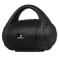  Zebronics ZEB-COUNTY 3W Wireless Bluetooth Portable Speaker With Supporting Carry Handle, USB, SD Card, AUX, FM & Call Function. (Black) 