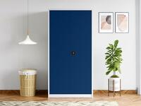 Vurv 2-Door Steel Locker Unit Almirah (Sapphire Blue)