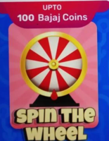Bajaj Finserv - Spin & Win Upto 100 Bajaj Coins