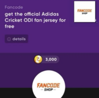 Cred X FanCode : Free Indian Team Jersey