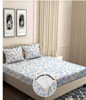 210 TC Queen Bedsheet with 2 Pillow Covers