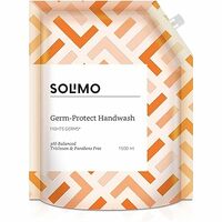 Amazon Brand - Solimo Germ-Protect Handwash Liquid, 1500 ml (Fresh, Selected Locations)