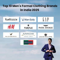 Top 10 Men's Formal Clothing Brands in India 2025