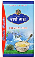 Jiomart : GVFP.RADHERADHE PREMIUM GHEE 1 LITER TETRA PACK DESI DANEDAR GHEE