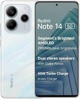 REDMI Note 14 5G (Mystique White, 128 GB)  (6 GB RAM)