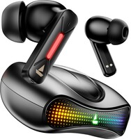 boAt Airdopes Drift with Beast Mode, Blazing LEDs, 40 HRS Playback & ENx Technology Bluetooth Headset