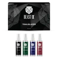 PureSense BEAST - X Trailblazer Perfume Gift Set (Victor + Conqueror + Champion + Winner) | Long Lasting Men's Perfume Combo Pack Travel Set (4x20ml) 80ml