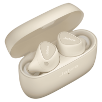 Price Drop: Jabra Elite 5 TWS Earbuds With Active Noise Cancellation (IP55 Water Resistant, Fast Charging Capability, Gold and Beige)