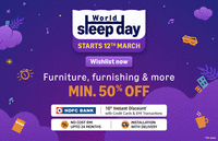 Amazon World Sleep Day Sale - Minimum 50% Off + 10% Off on Bank Offers (HDFC, SBI & More)